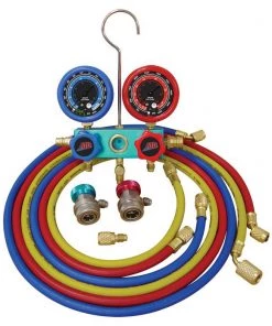 ATD 3695 Deluxe Dual Aluminum A/C Manifold Gauge Set