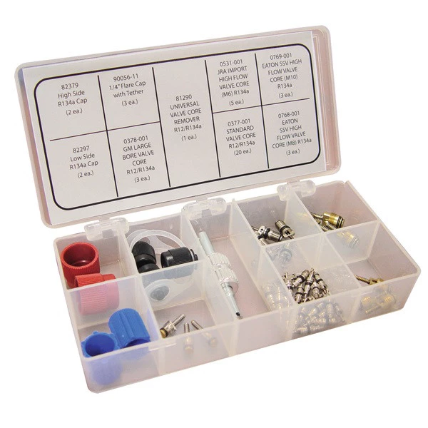 ATD 3880 R12/R134a Valve Core Assortment 1 ATD 3880 R12/R134a Valve Core Assortment