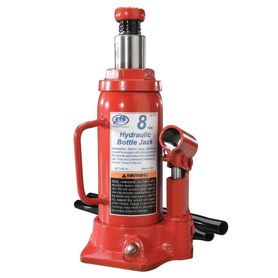 ATD 7383W Hydraulic Bottle Jack 8-Ton 1 ATD 7383W Hydraulic Bottle Jack 8-Ton