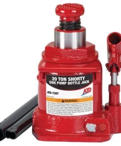 ATD 7387W 20 Ton Hydraulic Side Pump Short Bottle Jack