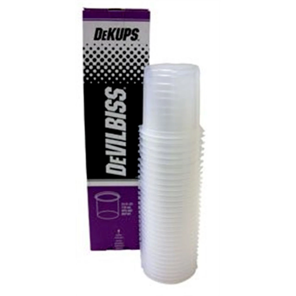 DeVilbiss 802101 32-Piece DeKups 24 Oz. Disposable Cups And Lids Set 1 DeVilbiss 802101 32-Piece DeKups 24 Oz. Disposable Cups And Lids Set