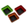EZ Red EZTRAY-CLR 3-Piece Collapsible Magnetic Parts Tray Set