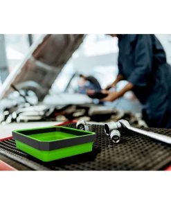 EZ Red EZTRAY-CLR 3-Piece Collapsible Magnetic Parts Tray Set -Automotive best sale ezrneztray clr c