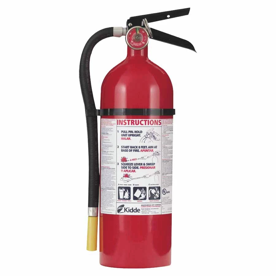 Kidde 466112-01 ProLine Multi-Purpose Dry Chemical Fire Extinguisher - ABC Type 1 Kidde 466112-01 ProLine Multi-Purpose Dry Chemical Fire Extinguisher - ABC Type