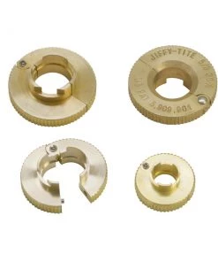 Lisle 22990 4-Piece Low Profile Jiffy-Tite Disconnect Set