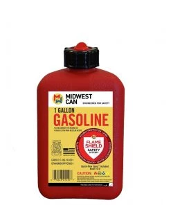 Midwest Can 1210 1 Gallon Plus 4 Oz. For Oil Mixture FMD Gas Can