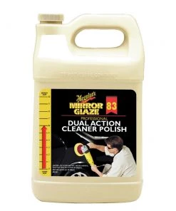Meguiar's M8301 Mirror Glaze 1 Gallon Bottle Professional Dual Action Cleaner/ Polish