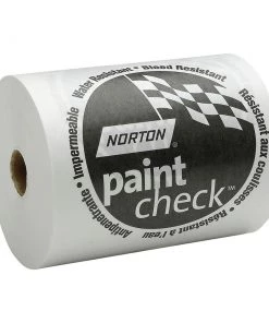 Norton 404 18 In. X 750 Ft. Paint Check Polycated Masking Paper - White