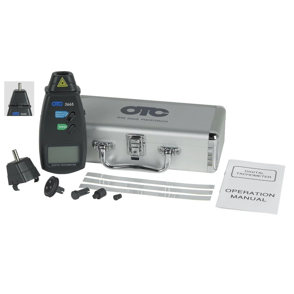 OTC Tools & Equipment 3665 Phototach (Contact/Non-Contact) 1 OTC Tools & Equipment 3665 Phototach (Contact/Non-Contact)