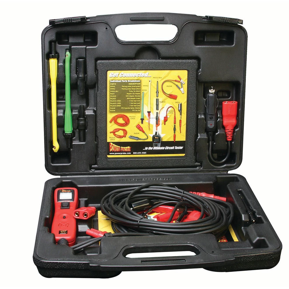 Power Probe PP3LS01 Power Probe III Circuit Tester Kit With Lead Set (Red) 1 Power Probe PP3LS01 Power Probe III Circuit Tester Kit With Lead Set (Red)