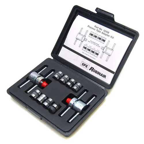 Robinair 12458 Process Tube Adapter Kit 1 Robinair 12458 Process Tube Adapter Kit