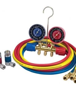 Robinair 45111 R134A Brass Manifold Hose Kit