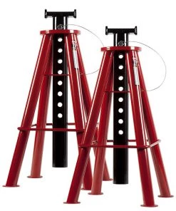 Sunex 1410 10 Ton High Height Pin Type Jack Stands (Pair)