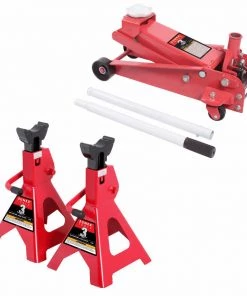 Sunex 66037JPK 3-1/2 Ton Service Jack With 6 Ton Jack Stands