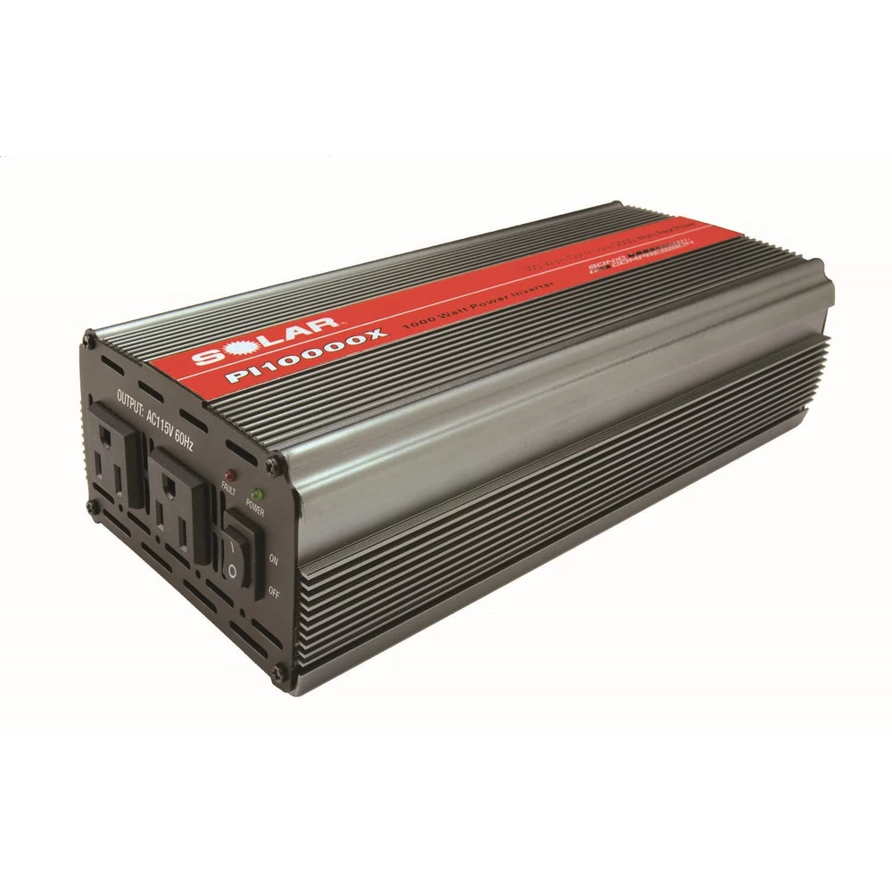 SOLAR PI-10000X 1,000 Watt Dual Outlet Power Inverter 1 SOLAR PI-10000X 1,000 Watt Dual Outlet Power Inverter