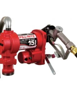 Tuthill Transfer FR610H 115V 1.5 Amp Heavy-Duty 15 GPM Corded Fuel Transfer Pump With Manual Nozzle